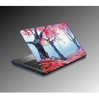 Jasmin Kırmızı Yapraklar Laptop-Sticker 24924161