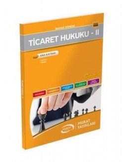 Murat Açıköğretim, Bahar Dönemi, Ticaret Hukuku 2, 5086 (ISBN: 9786051641533)