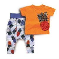 Baby Corner Ananas Şalvarlı 2`li Takım 9-12 Ay 15YBABUTKM5008MIX