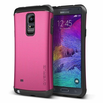 Verus Samsung Galaxy Note 4 Case Thor Series Kılıf HARD DROP - Renk : Hot Pink