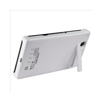 Microsonic Sony Xperia Z Şarjlı Kılıf (2800mah) Beyaz