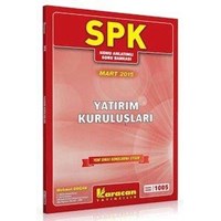 SPK 1005 Yatırım Kuruluşları Karacan Yayınları (ISBN: 9786053300533)