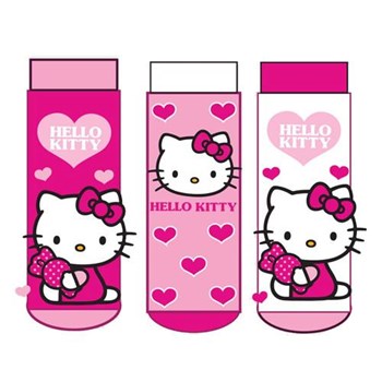 Hello Kitty Hk4937 3'li Kız Bebek Çorabı Pembe 0 Ay (50-56 Cm) 21502472
