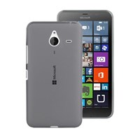 Microsonic Microsoft Lumia 640 Xl Kılıf Transparent Soft Siyah