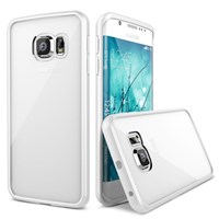 Verus Samsung Galaxy S6 Edge Crystal Mixx Series Kılıf - Renk : White