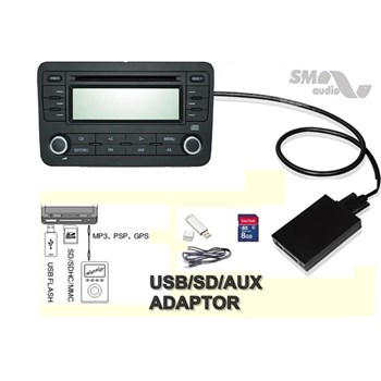 Mitsubishi Outlander Teybine Usb Sd Aux Adaptörü