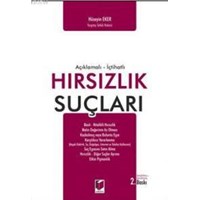 Hırsızlık Suçları (ISBN: 9786051463605)