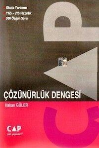 YGS-LYS Çözünürlük Dengesi Çap Yayınları (ISBN: 9786055140700)