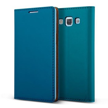 Verus Samsung Galaxy A5 Wallet Case Crayon Slim Diary Series Kılıf - Renk : Blue