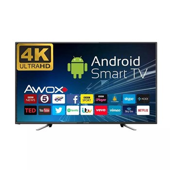 Awox B205500S 55 inch 139 Ekran Uydu Alıcılı 4K Smart LED TV