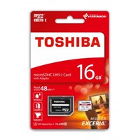 TOSHIBA 16GB MSD CARD CL10 Exceria (SD Adaptörlü) UHS-16E10