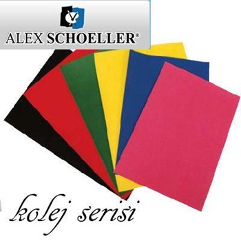 Alex Schoeller No:61 Kırmızı 70x100 Kolej Fon Kart. 25069619