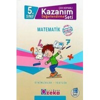 5. Sınıf Matematik Kazanım Değerlendirme Seti İşleyen Zeka Yayınları (ISBN: 9786054578801)