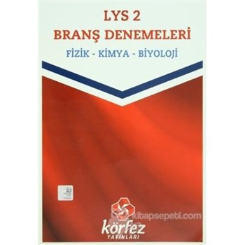 Körfez - LYS 2 Fizik - Kimya - Biyoloji Branş Denemeleri - Kolektif 3990000016913