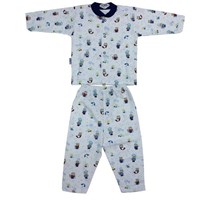 Sebi Bebe 51031 Şemsiyeli Bebek Pijama Takımı Lacivert 3-6 Ay (62-68 Cm) 28824084