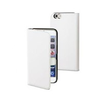 Muvit Slim Folio Kapaklı Iphone 6 Kılıf Ve Standı (beyaz)