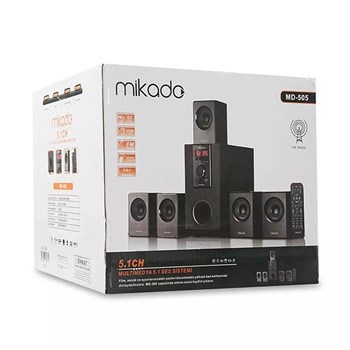 Mikado MD-505 70W 5+1 Bluetooth Speaker Siyah