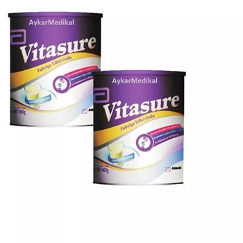 VitaSure 2 Adet 400 gr Vanilya Aromalı Bebek Mamaları