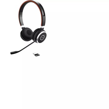 Jabra Evolve 65 MS Stereo Siyah Headset Saç Bandı Kulaklık