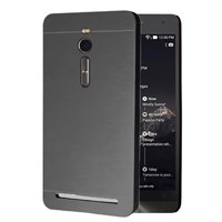 Microsonic Asus Zenfone 2 5.5'' Kılıf Hybrid Metal Siyah