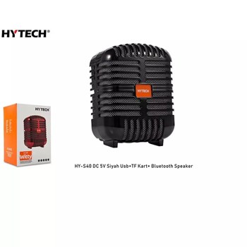Hytech HYS40 Dc 5V  Siyah Bluetooth Speaker