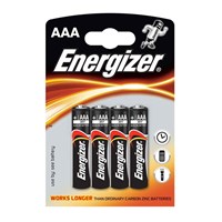 Energizer Base İnce Pil AAA 4Lü Blister