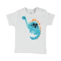 Baby&Kids Dinozor Tshirt Ekru 6 Ay 22343109