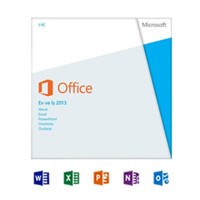 Microsoft Office Ev ve İş 2013, Türkçe, Kutu (Home and Business) - T5D-01781