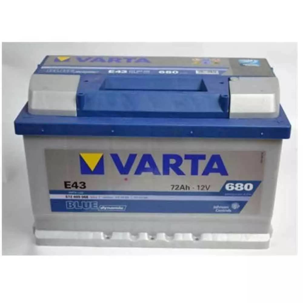 Аккумулятор varta 72ah