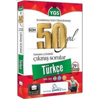 YGS Son 50 Yıl Türkçe Çözümlü Çıkmış Sorular (ISBN: 9786059768054)