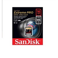 SanDisk 16GB Extreme Pro SDHC UHS-I Memory Card 95MB/s