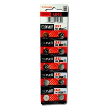 Maxell Lr43 Para Pil 10Lu 29693479