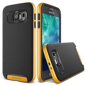 Verus Samsung Galaxy S6 Case Crucial Bumper Series Kılıf - Renk : Special Yellow