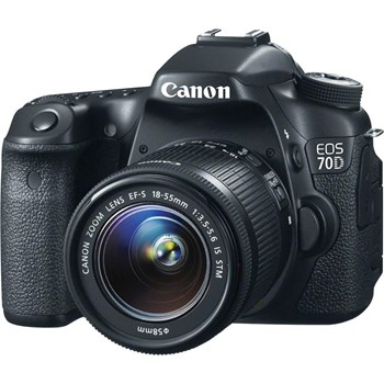 Canon EOS 70D + 18-55 Lens
