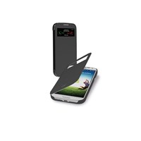 Cellular Lıne Samsung S4 S-Vıew Siyah Kılıf