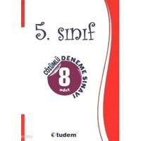 5. Sınıf 8 Adet Çözümlü Deneme Sınavı (ISBN: 9789944697095)