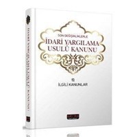 Son Değişikliklerle İdari Yargılama Usulü Kanunu ve İlgili Kanunlar Savaş Yayınları (ISBN: 9786055343767)