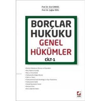 Borçlar Hukuku Genel Hükümler Cilt: 1 (ISBN: 9789750231001)