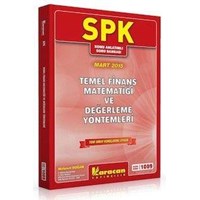 SPK 1009 Temel Finans Matematiği ve Değerleme Yöntemleri Karacan Yayınları (ISBN: 9786053300571)