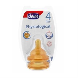 Chicco Fizyolojik Kauçuk Biberon Emziği 4 Ay+ Mama Akışı 25051939