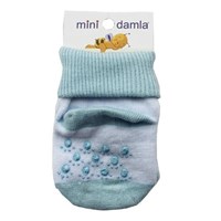 Mini Damla 4615 Kaymaz Taban Bebek Çorabı Mavi 33443654