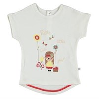 For My Baby T-Shirt Ekru 9-12 Ay 20760882