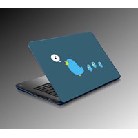 Jasmin Blue Birds Laptop Sticker 25240059