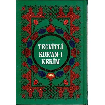 TECVIDLI KURANI KERIM, 17X24 cm. orta boy, tecvitli kuran, Nuh Yay (ISBN: 9786055385026)