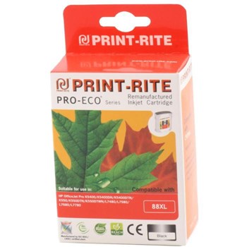 Print-Rite Hp C9396 (88Xl) Siyah Kartuş