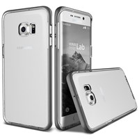 Verus Samsung Galaxy S6 Edge Plus Crystal Bumper Series Kılıf - Renk : Steel Silver