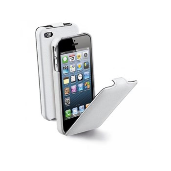 Cellular Lıne Iphone 5c Flap Deri Beyaz Kılıf