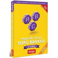 3.Sınıf Hepsi Biryerde Soru Bankası Değer Yayınları (ISBN: 9786051610641)