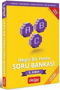 3.Sınıf Hepsi Biryerde Soru Bankası Değer Yayınları (ISBN: 9786051610641)