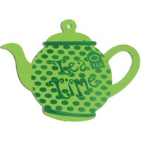 Burak Çaydanlık Desenli Silikon Nihale Yeşil